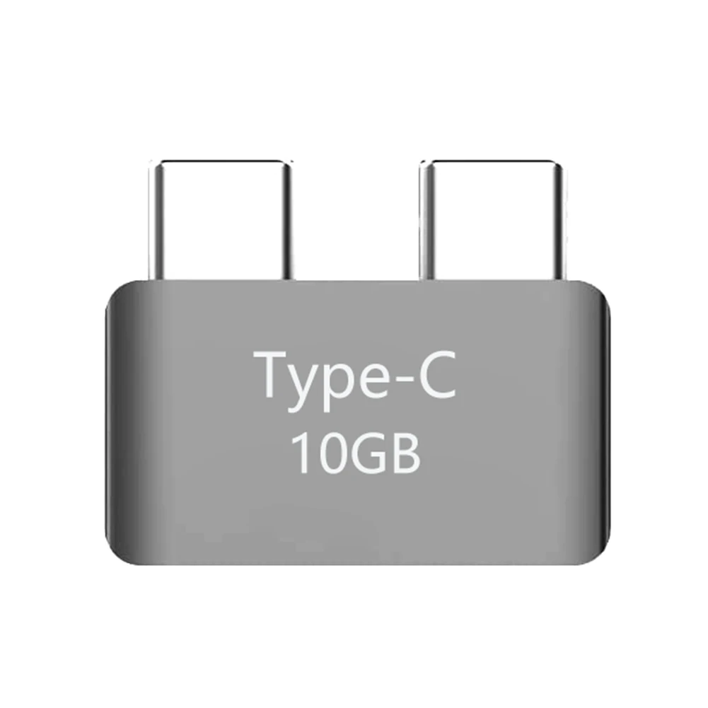 USB Male to Female 10Gbps Dual Type-C Extension Adapter Connector for MacBook Pro / Air Compatible with side-mounted USB C hubs
USB Male to Female 10Gbps Dual Type-C Extension Adapter Connector for MacBook Pro / Air Compatible with side-mounted USB C hubs