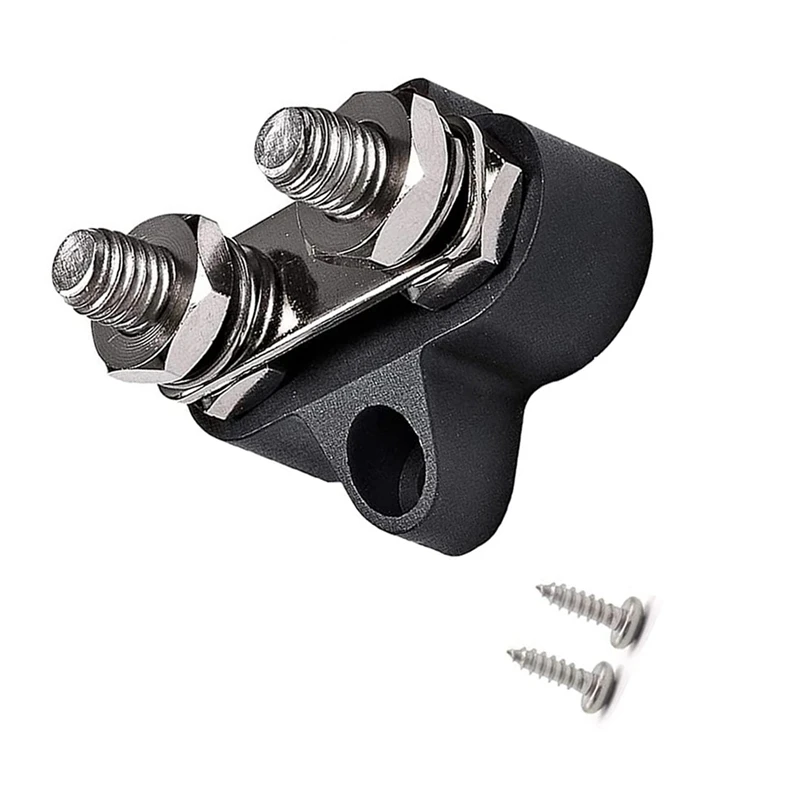2X Terminal Block Studs M8 48V Junction Block Bus Bar Dual Heavy Duty Power Distribution Stud For Truck RV Boat,Black
2X Terminal Block Studs M8 48V Junction Block Bus Bar Dual Heavy Duty Power Distribution Stud For Truck RV Boat,Black