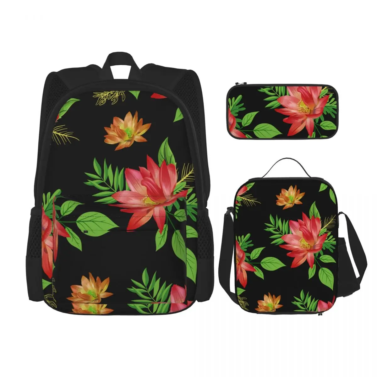 Backpack 3 Pcs/set with Pencil Case Lunchbox Kids School Bags Boys Girls Teens Bagpacks
Backpack 3 Pcs/set with Pencil Case Lunchbox Kids School Bags Boys Girls Teens Bagpacks