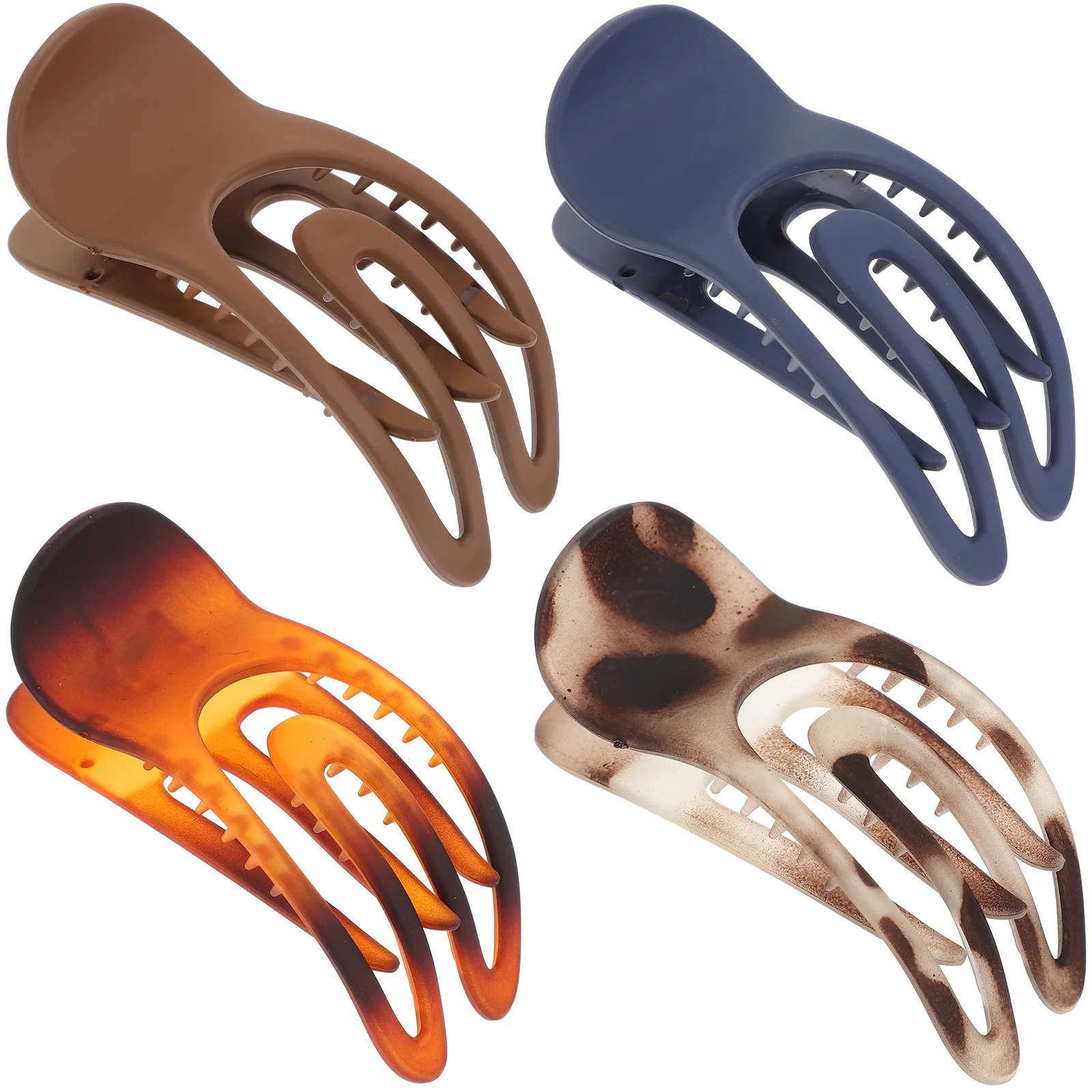 4 Pcs French Hair Pin Clips Pins Grace Plastic Fine Accessories Women Claw Thick Barrettes
4 Pcs French Hair Pin Clips Pins Grace Plastic Fine Accessories Women Claw Thick Barrettes