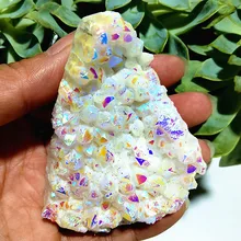 Natural Stone Mineral Cluster Mine Standard Witchcraft Energy Crystal Stone Home Feng Shui Crystal Decoration