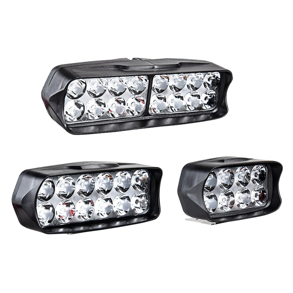 1/2 Pcs Motorcycle Headlight Spot Light 8/12/16 LED 1200/1800/2400 LM Motos ATV UTV Scooter Lighting Hot Sale 2022
1/2 Pcs Motorcycle Headlight Spot Light 8/12/16 LED 1200/1800/2400 LM Motos ATV UTV Scooter Lighting Hot Sale 2022
