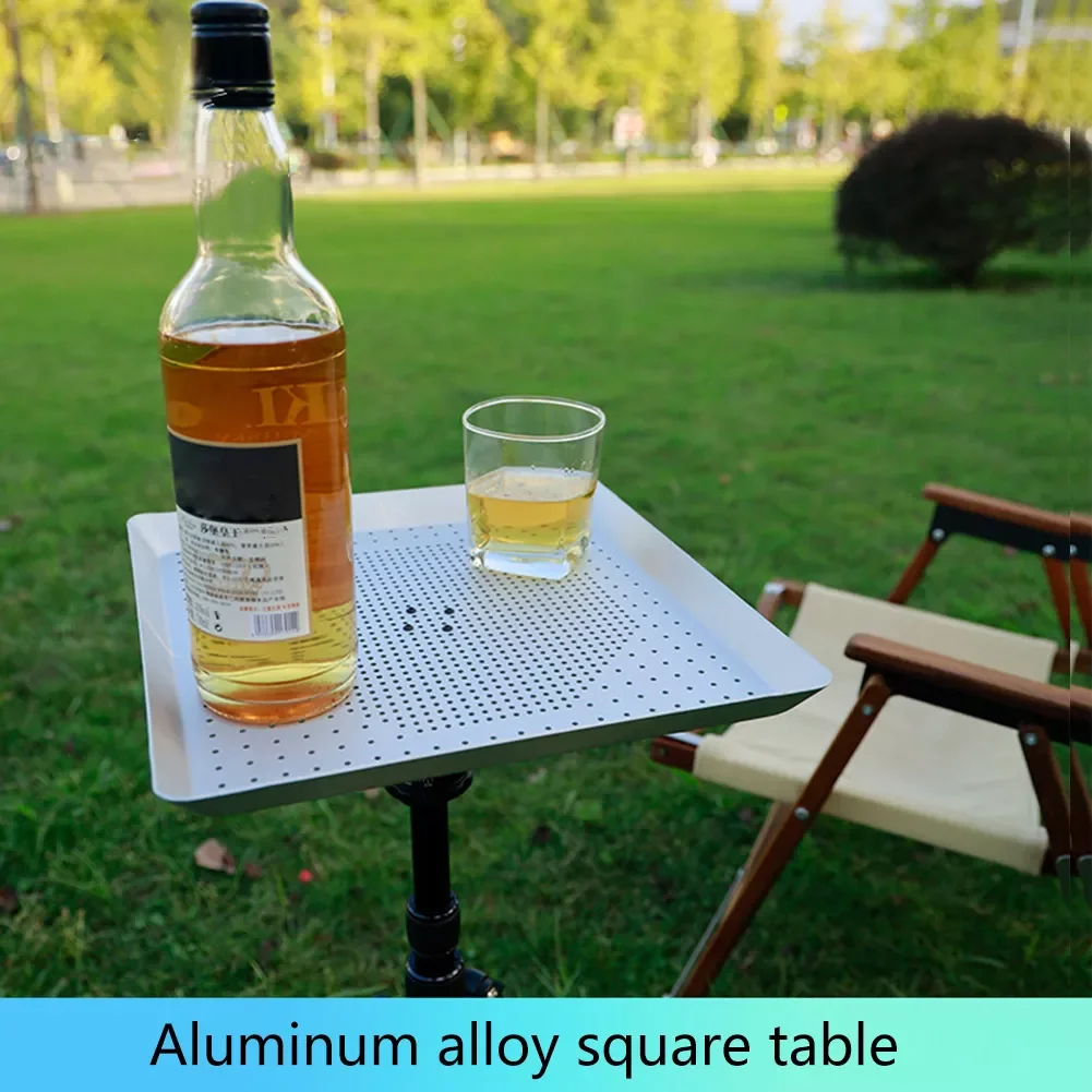 2023NEW Portable Mini Table Aluminum Alloy Thread Hollow Food Drink Tray Tea Coffee Table for Camping Picnic Accessories
2023NEW Portable Mini Table Aluminum Alloy Thread Hollow Food Drink Tray Tea Coffee Table for Camping Picnic Accessories