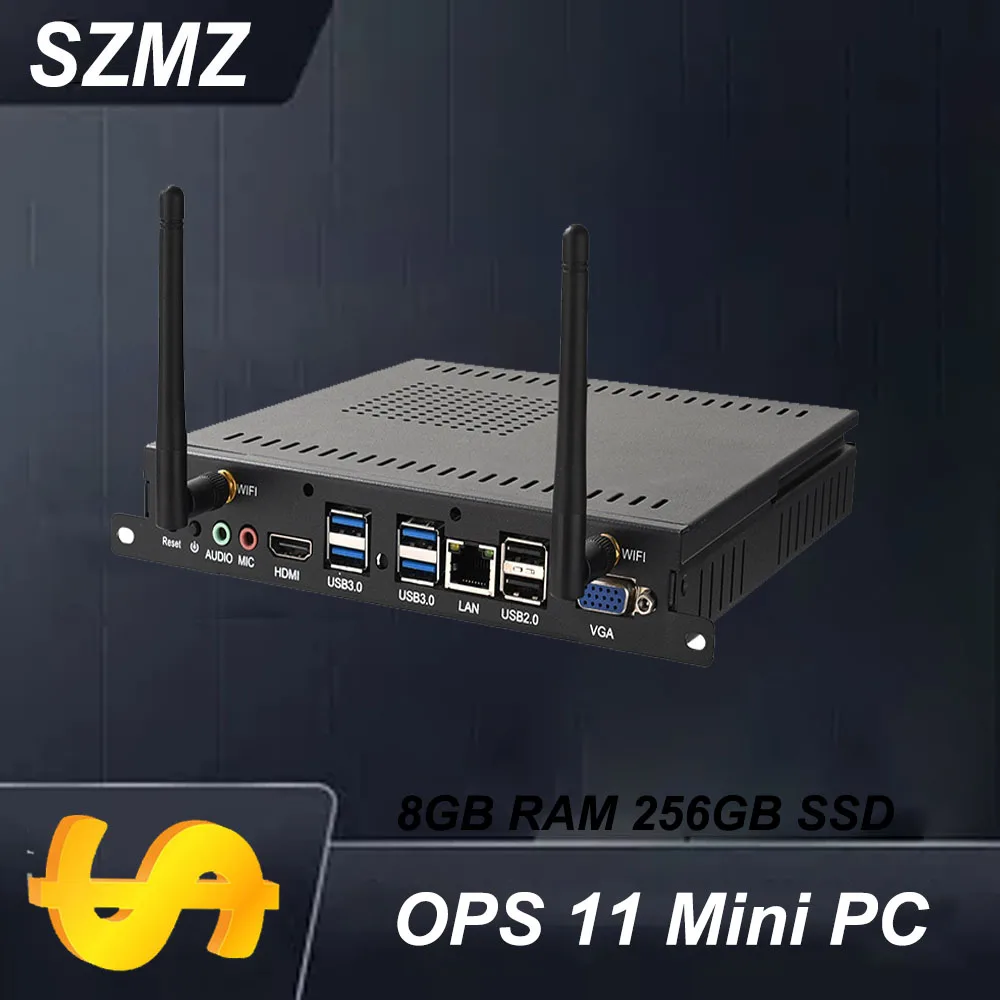 

SZMZ Gaming Computer Intel Core i3 i5 i7 Processor DDR3 4GB 8GB RAM 128GB 256GB SSD Windows 10 Linux Gaming Desktop Computer