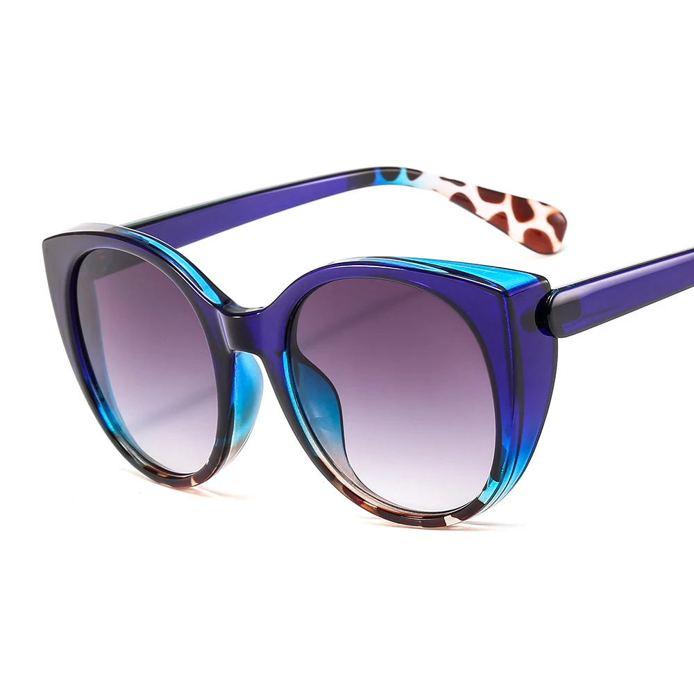 Vintage Cat Eye Sunglasses Women Contrast Color Oversized Gradient Lens Sun Glasses Luxury Blue Leopard Men Shades Outdoor UV400
Vintage Cat Eye Sunglasses Women Contrast Color Oversized Gradient Lens Sun Glasses Luxury Blue Leopard Men Shades Outdoor UV400
