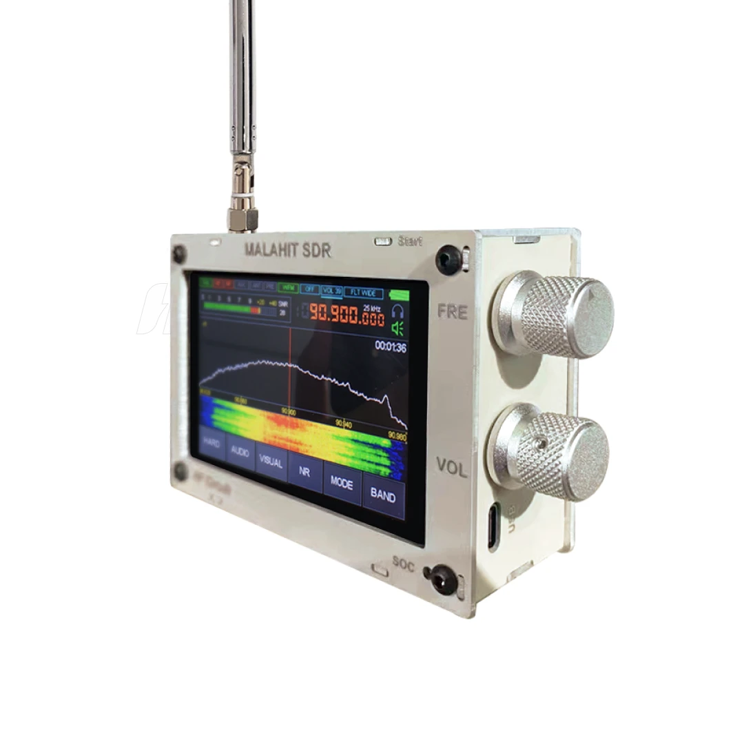 SDR-PRO 1.10C прошивка 50 кгц-2 ГГц Малахит SDR приемник DSP AM SSB NFM WFM Полный режим Встроенная плата расширения
SDR-PRO 1.10C прошивка 50 кгц-2 ГГц Малахит SDR приемник DSP AM SSB NFM WFM Полный режим Встроенная плата расширения