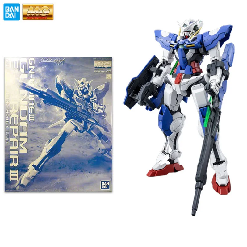 Original Bandai 61805 MG 1/100 Mobile Suit Gundam 00V GN-001REIII Anime Figure Model Collecile Action Toys Gifts
Original Bandai 61805 MG 1/100 Mobile Suit Gundam 00V GN-001REIII Anime Figure Model Collecile Action Toys Gifts