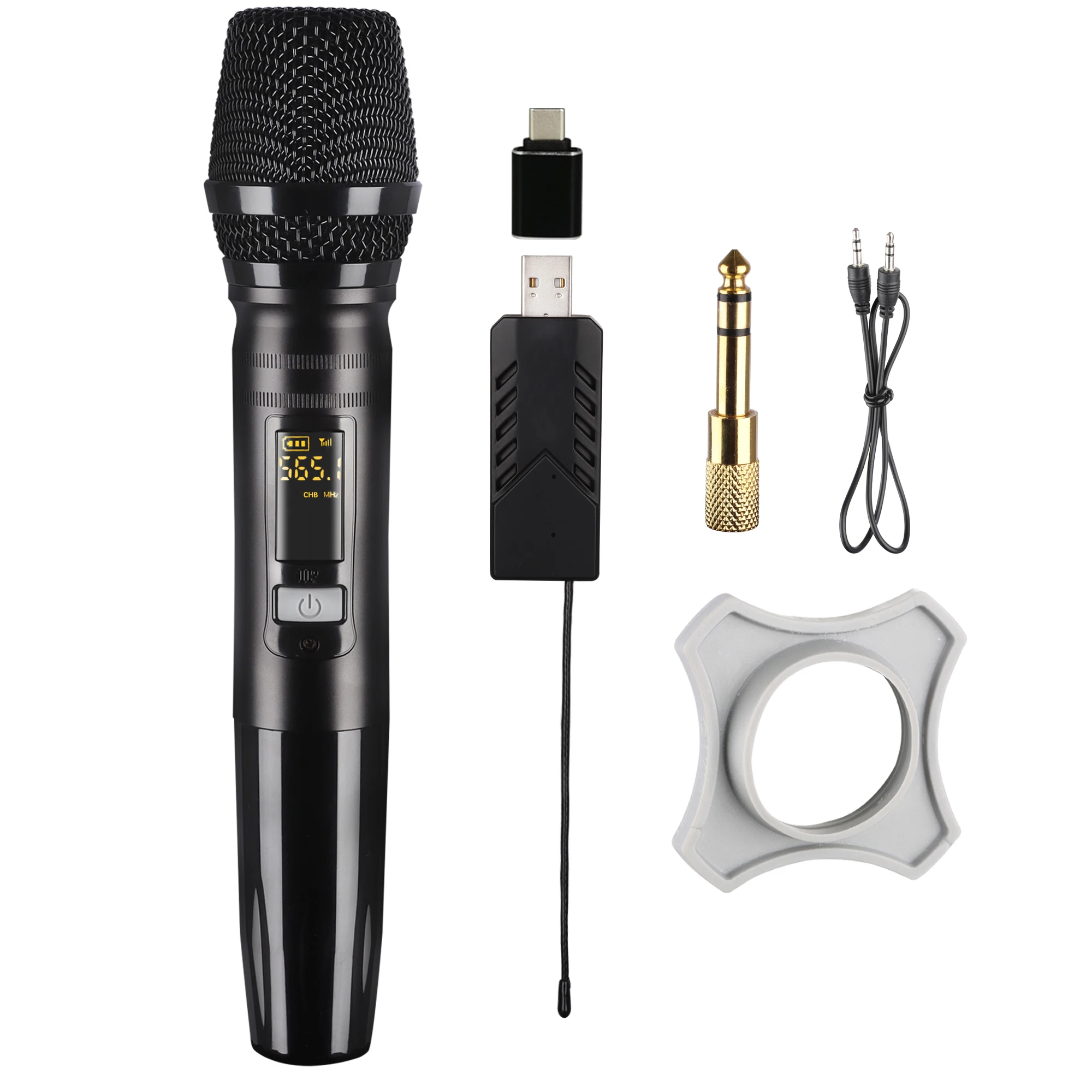 Беспроводной USB-микрофон для ПК, компьютера, телефона, Android, УВЧ, ручной микрофон для караоке, динамический микрофон для пения, записи Вечерни...
Беспроводной USB-микрофон для ПК, компьютера, телефона, Android, УВЧ, ручной микрофон для караоке, динамический микрофон для пения, записи Вечерни...