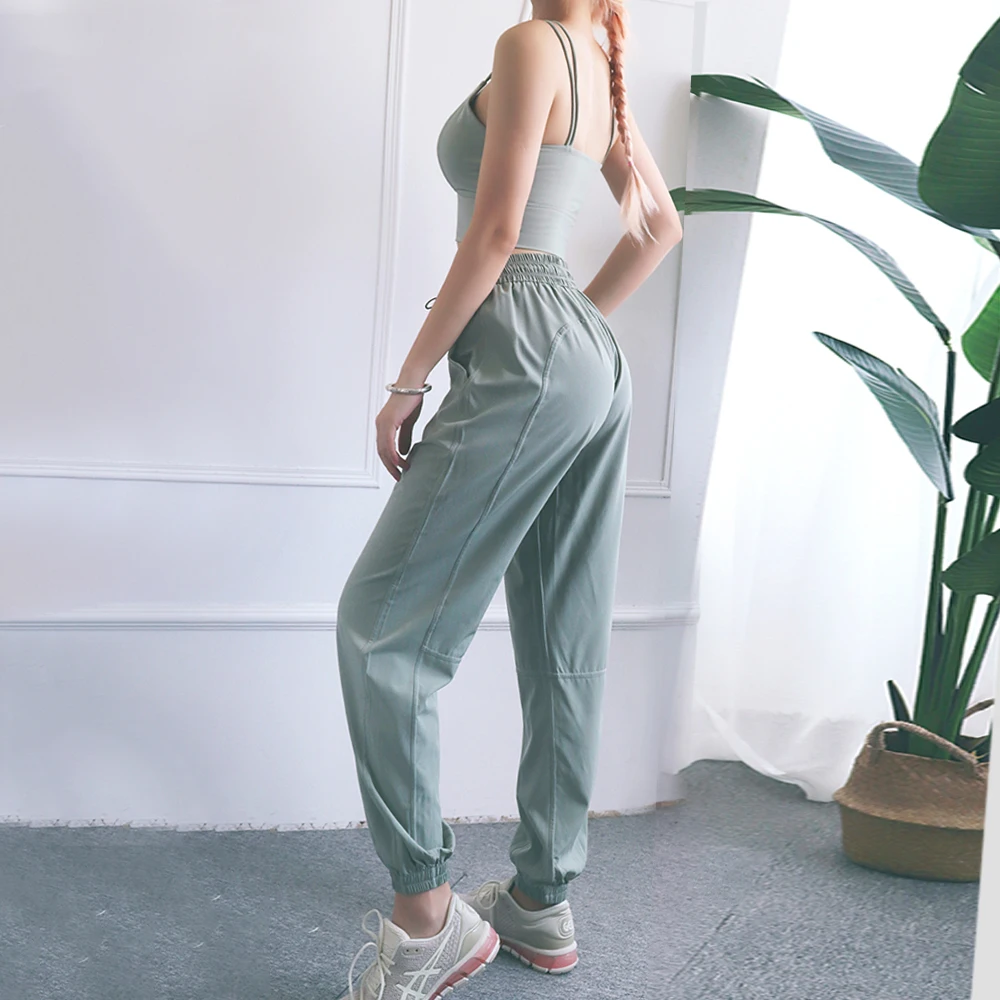 Sunscreen Yoga Wear for Women Fitness Sports Leggings Drawstring High Waist Gym Quick Dry Long Pants Trainning Running Sportwear
Sunscreen Yoga Wear for Women Fitness Sports Leggings Drawstring High Waist Gym Quick Dry Long Pants Trainning Running Sportwear