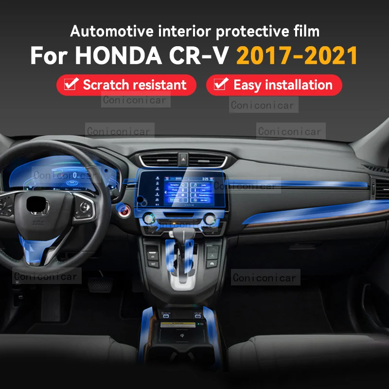 For Honda CR-V CRV 2017-2021 Car Interior Center Console Instrument Dashboard Protective Film Anti-scratch Sticker Accessories
For Honda CR-V CRV 2017-2021 Car Interior Center Console Instrument Dashboard Protective Film Anti-scratch Sticker Accessories