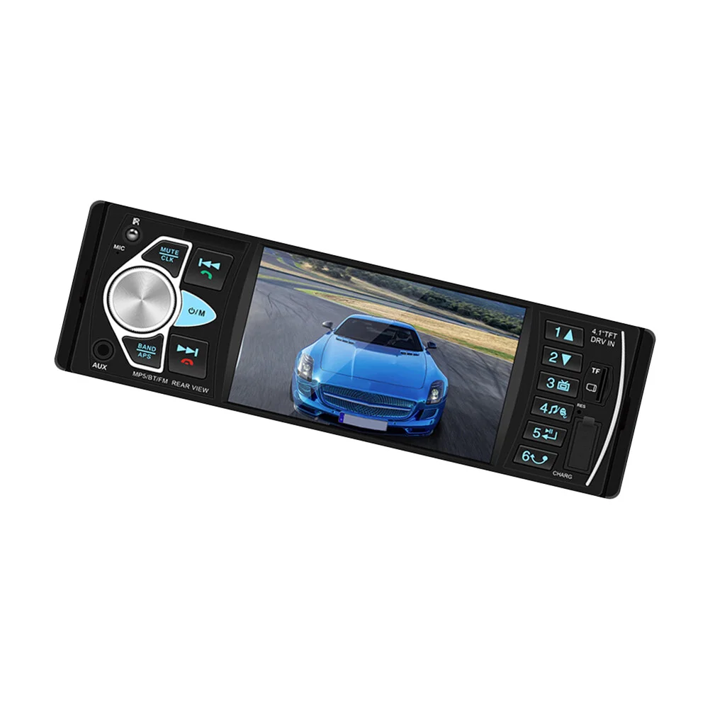1Pc 4.1 Inches Professional 1080P Car Mp5 FM AUX Parking GPS Navigation Mp3 Radio AIO Machine
1Pc 4.1 Inches Professional 1080P Car Mp5 FM AUX Parking GPS Navigation Mp3 Radio AIO Machine