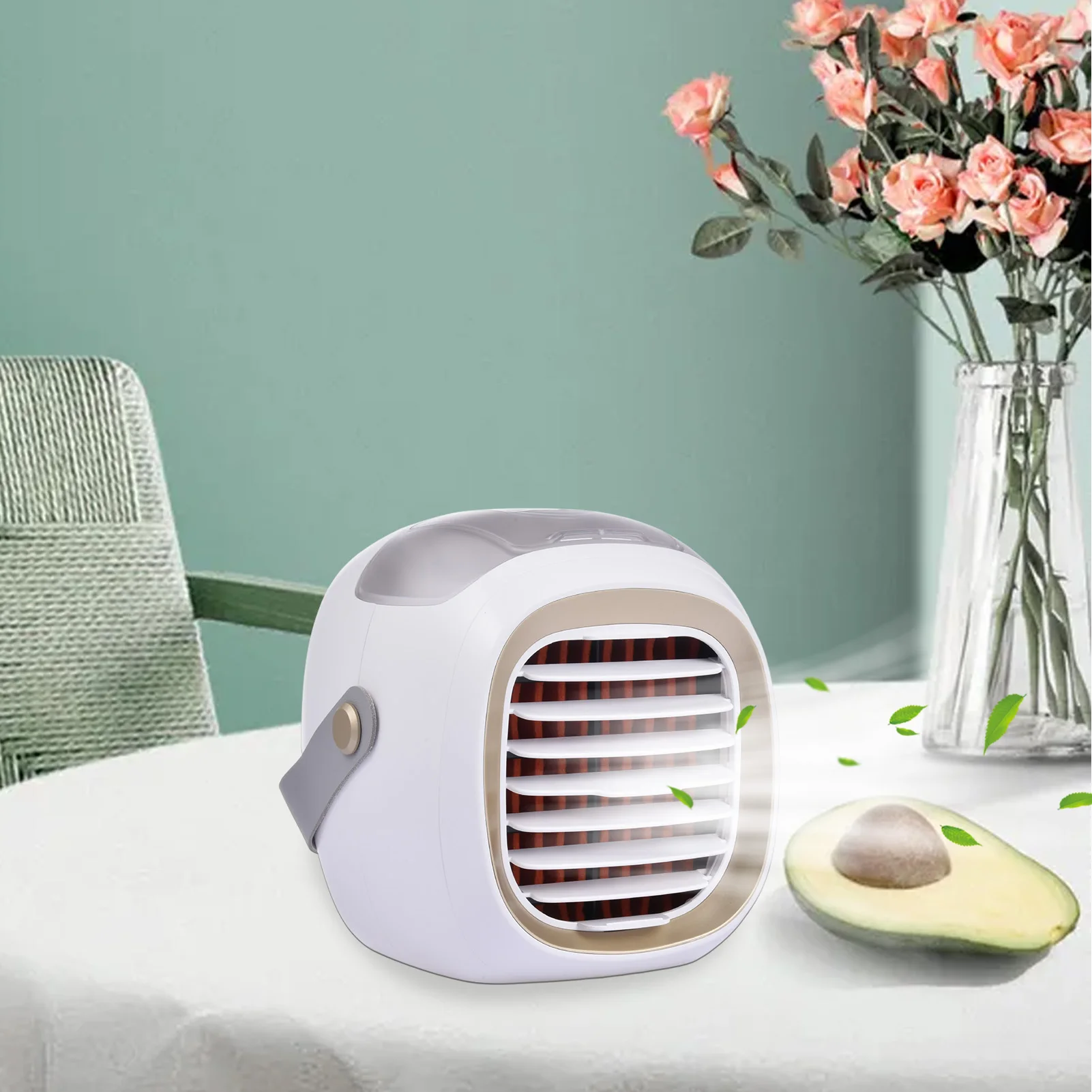 Mini Portable Air Conditioner Efficient Cooling 3-In-1 Portable Air Home Mini Air Humidifier For Personal Use
Mini Portable Air Conditioner Efficient Cooling 3-In-1 Portable Air Home Mini Air Humidifier For Personal Use