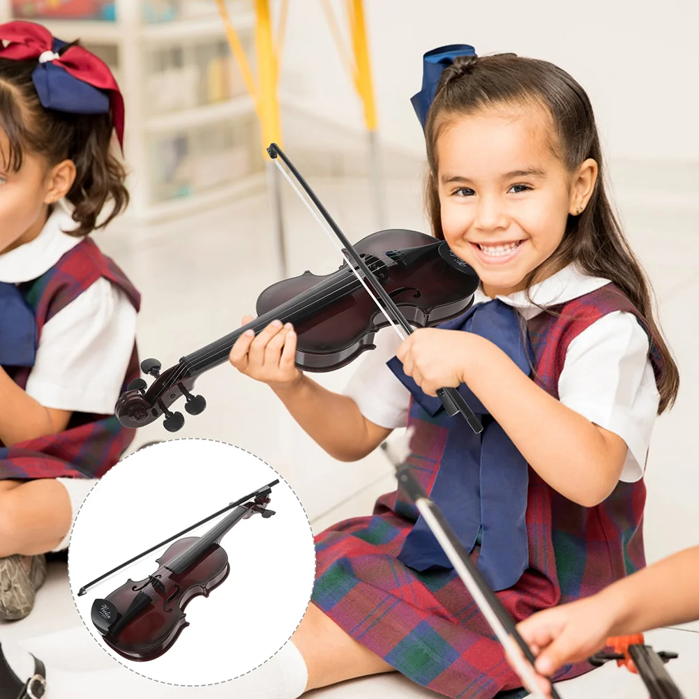 Plastic Violin Toy Adornment Decor 6-string Music Instrument Toys Simulation Desktop Enlightenment Kid Plaything
Plastic Violin Toy Adornment Decor 6-string Music Instrument Toys Simulation Desktop Enlightenment Kid Plaything