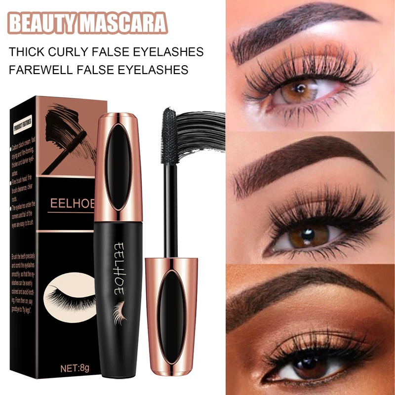 4D Silk Fiber Mascara Waterproof Lengthening Black Thick Lash Eyelash Extension Natural Curl Long-wearing Mascara Beauty Makeup
4D Silk Fiber Mascara Waterproof Lengthening Black Thick Lash Eyelash Extension Natural Curl Long-wearing Mascara Beauty Makeup