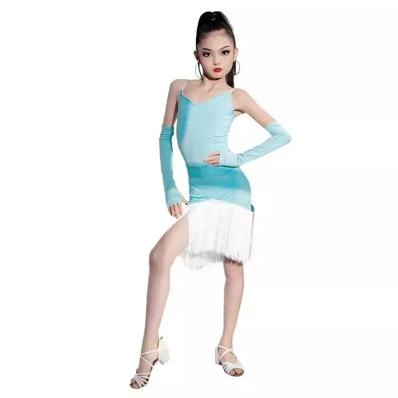 2023 New Spring And Summer Girls Latin Dance Dress Professional Provisions Of Competition Clothes Less Children's Performance
2023 New Spring And Summer Girls Latin Dance Dress Professional Provisions Of Competition Clothes Less Children's Performance