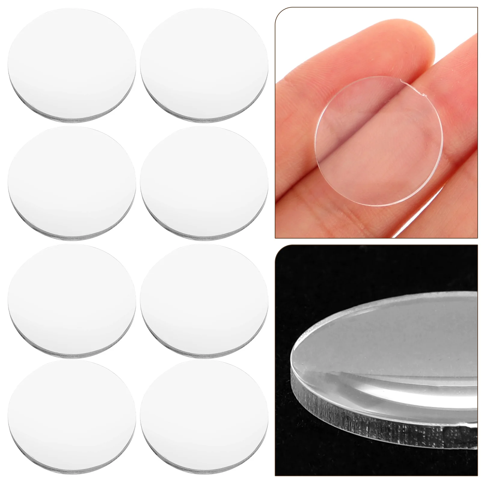 20 Pcs Magnifying Glass Lens Magnifier Transparent Fittings Acrylic Made Magnification
20 Pcs Magnifying Glass Lens Magnifier Transparent Fittings Acrylic Made Magnification