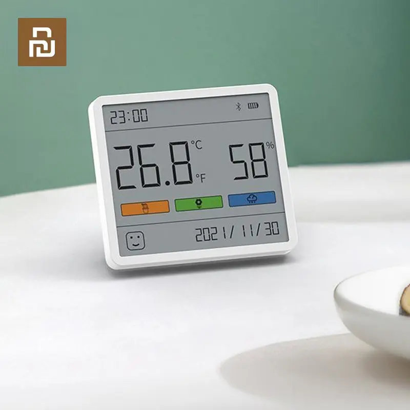 Youpin Duka Atuman Digital LCD Indoor Convenient Temperature Sensor Humidity Meter Clock Thermometer Hygrometer Gauge Sensor TH1
Youpin Duka Atuman Digital LCD Indoor Convenient Temperature Sensor Humidity Meter Clock Thermometer Hygrometer Gauge Sensor TH1