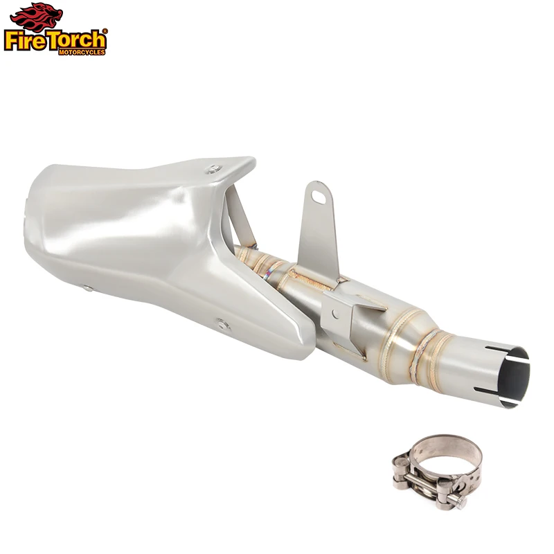 Слипоны для QJMOTOR QJ600GS SRK600 SRK600RR 2020-2022 мотоциклетный глушитель выхлопных газов модифицированный Сцепной трубы глушитель с катализатором