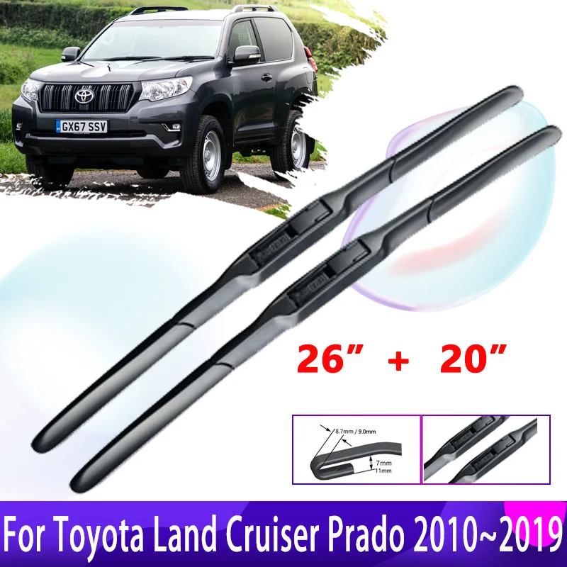 Автомобильная щетка стеклоочистителя для Toyota Land Cruiser Prado J150 150 2010 ~ 2019 2011 2012, стеклоочистители переднего ветрового стекла, автомобильные товары
Автомобильная щетка стеклоочистителя для Toyota Land Cruiser Prado J150 150 2010 ~ 2019 2011 2012, стеклоочистители переднего ветрового стекла, автомобильные товары