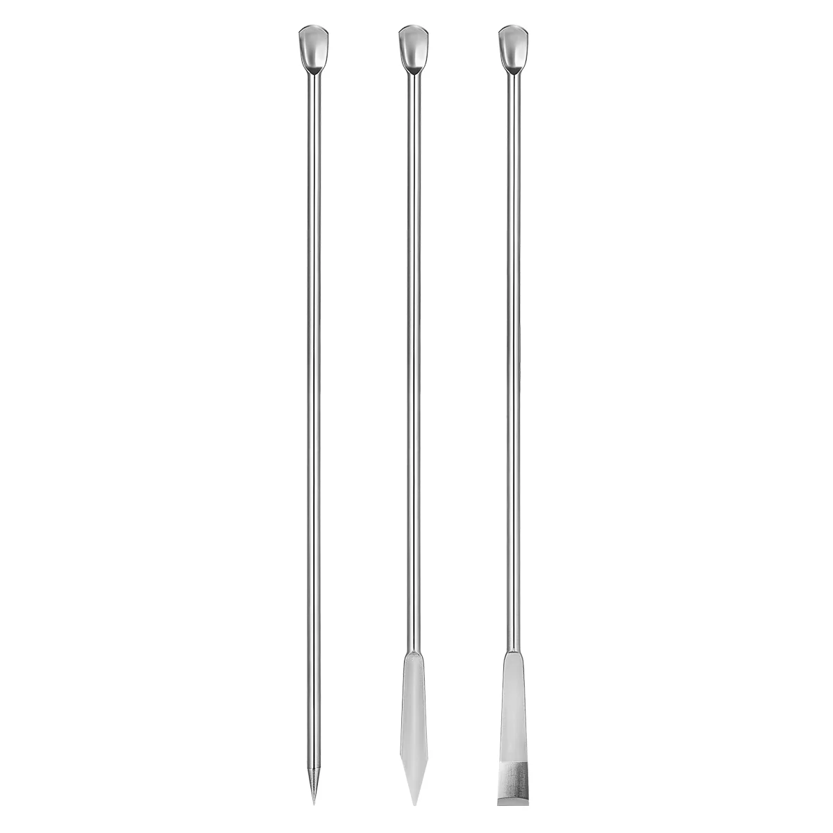 3 Spoons Stainless Steel Spoon Laboratory Mixing Spatula Scoop Laboratory Reagent Spoons
3 Spoons Stainless Steel Spoon Laboratory Mixing Spatula Scoop Laboratory Reagent Spoons