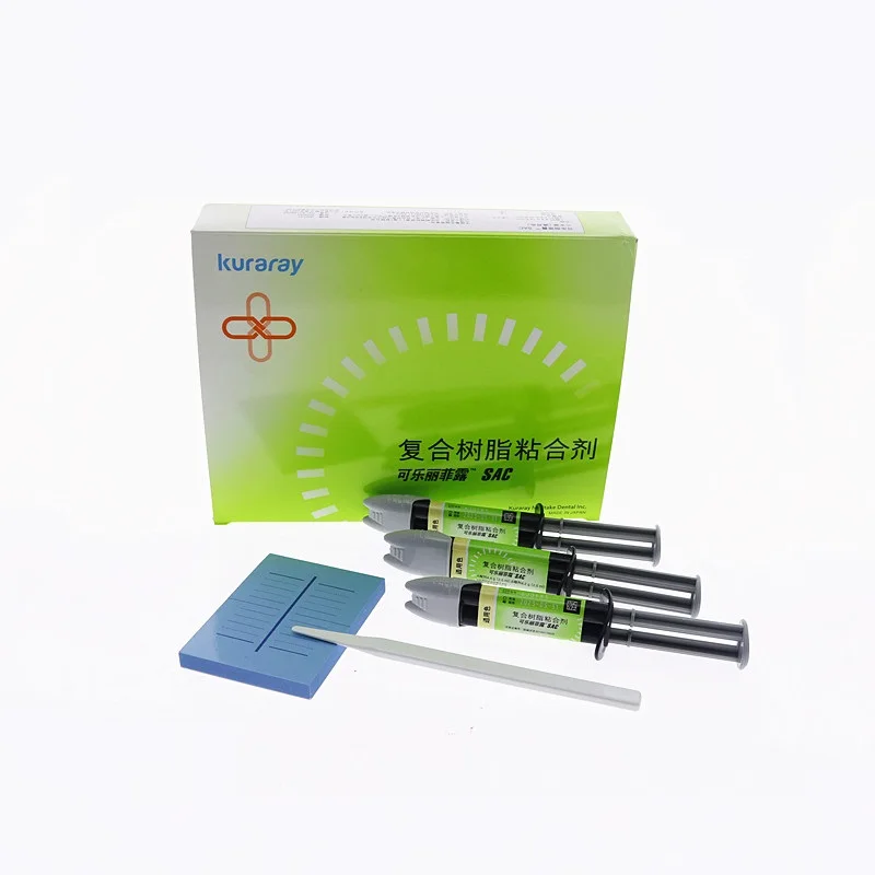 Universal Shade Kuraray CLEARFIL SAC LUTING DUAL CURE DENTAL ADHESIVE SYSTEM Kuraray SAC Dental Composite Adhesive Bonding
Universal Shade Kuraray CLEARFIL SAC LUTING DUAL CURE DENTAL ADHESIVE SYSTEM Kuraray SAC Dental Composite Adhesive Bonding