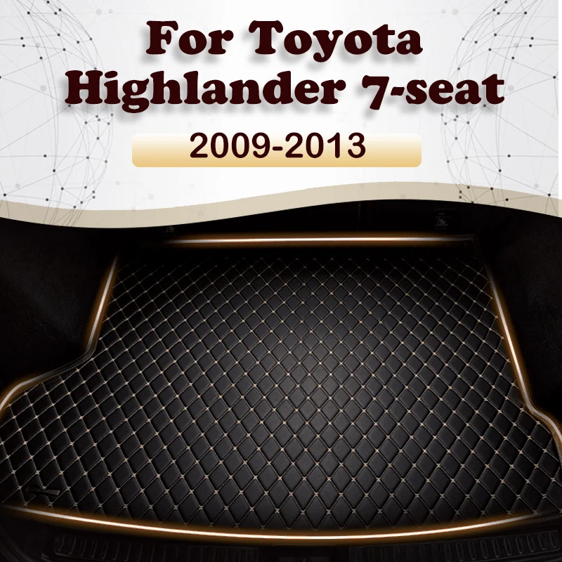 Car Trunk Mat For Toyota Highlander 7-Seat 2009 2010 2011 2012 2013 2014 Custom Car Accessories Auto Interior Decoration 
Car Trunk Mat For Toyota Highlander 7-Seat 2009 2010 2011 2012 2013 2014 Custom Car Accessories Auto Interior Decoration