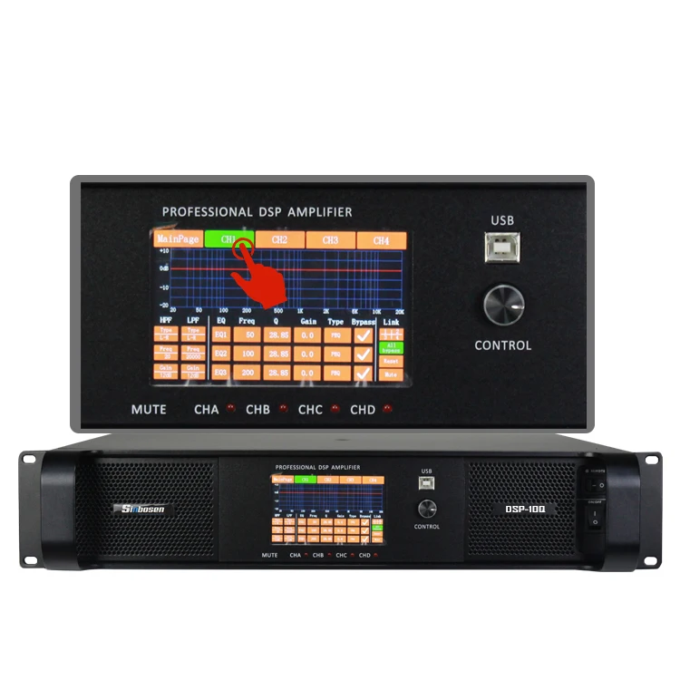 4 Channels DSP-10Q Professional High Standard 3000 Watt Power Amplifier Personal Power
4 Channels DSP-10Q Professional High Standard 3000 Watt Power Amplifier Personal Power