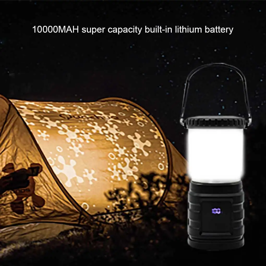 

Outdoor Lantern Rechargeable Camping Fishing Hiking Tent Light 700lm Emergency Lamp Stepless Hanging IP65 Portable
