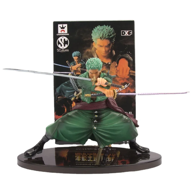 13CM Anime One Piece Santoryu Roronoa Zoro Action Figure PVC Collectible Model Toys for Children Gift
13CM Anime One Piece Santoryu Roronoa Zoro Action Figure PVC Collectible Model Toys for Children Gift