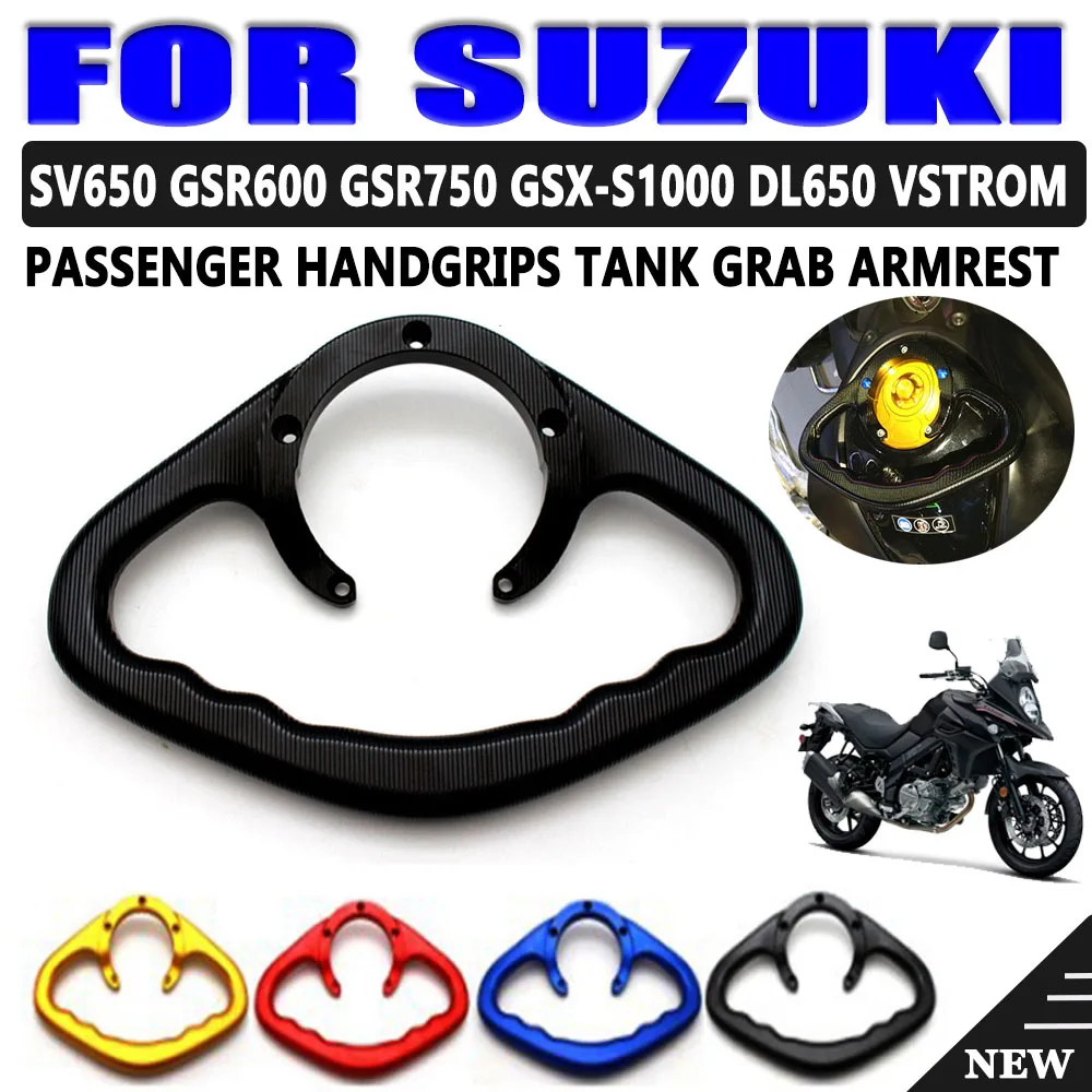 

For SUZUKI GSR 600 750 GSX S750 S1000 S1000F DL650 V-Strom Motorcycle Passenger Handgrips Hand Grip Tank Grab Bar Handle Armrest