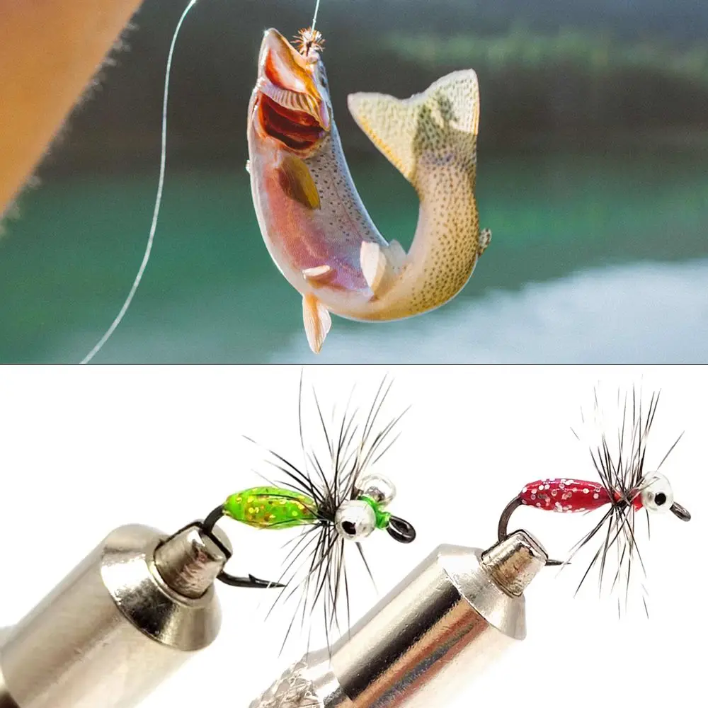 5pcs 14# 16# 18# Insect Lure Fly Fishing Fly Bait Fly Hook Simulated Bait Hair Hook Fake Bait
5pcs 14# 16# 18# Insect Lure Fly Fishing Fly Bait Fly Hook Simulated Bait Hair Hook Fake Bait