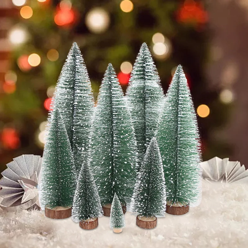 Mini Christmas Decor Small Pine Needles Flocked Desktop Ornaments Artificial Christmas Tree Santa Snow Home Decor New Year Gifts
Mini Christmas Decor Small Pine Needles Flocked Desktop Ornaments Artificial Christmas Tree Santa Snow Home Decor New Year Gifts