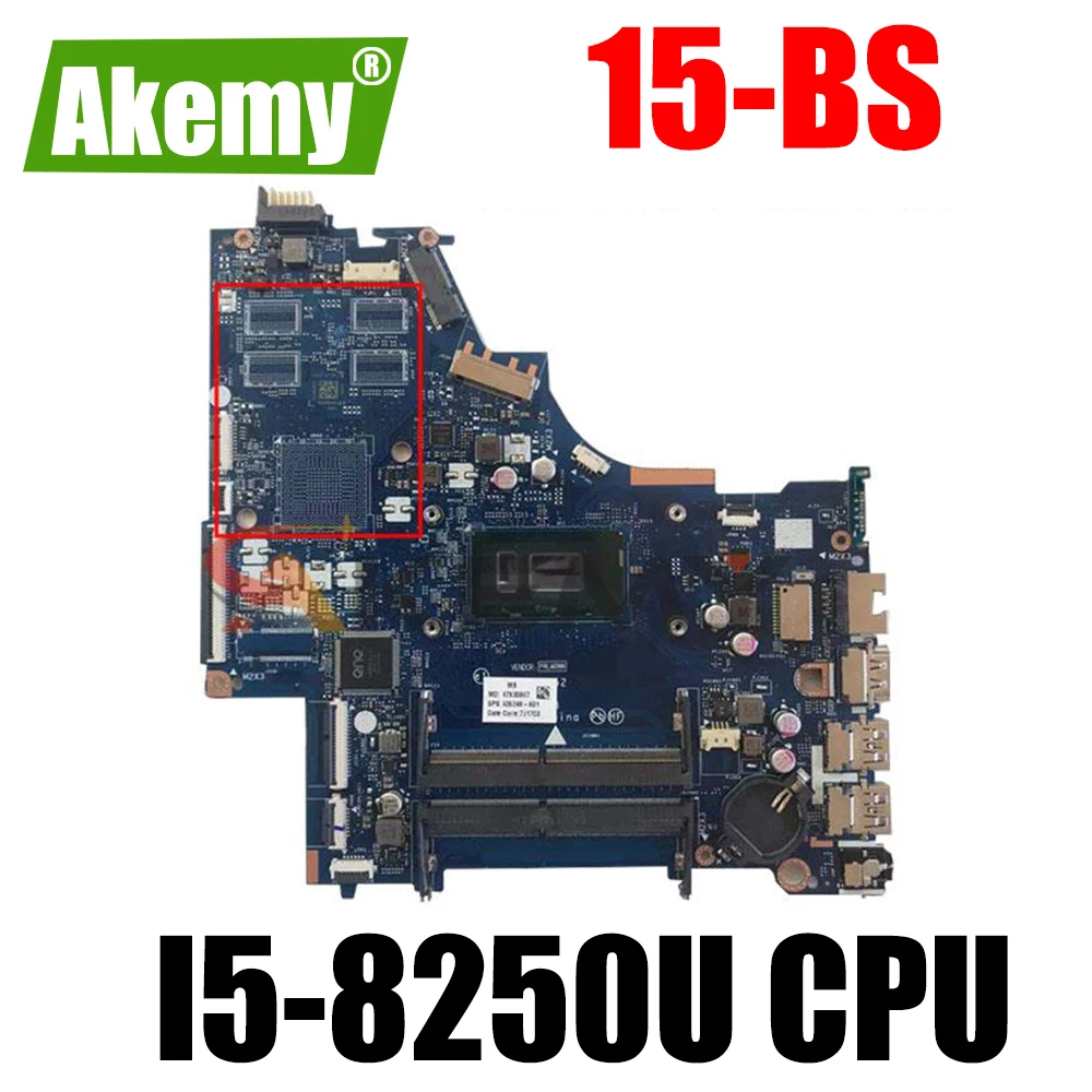 For HP 15-BS Laptop Motherboard 934908-501 934908-601 DKL50 LA-E802P With SR3LA I5-8250U 1.6GHz CPU DDR4 100% Tested
For HP 15-BS Laptop Motherboard 934908-501 934908-601 DKL50 LA-E802P With SR3LA I5-8250U 1.6GHz CPU DDR4 100% Tested