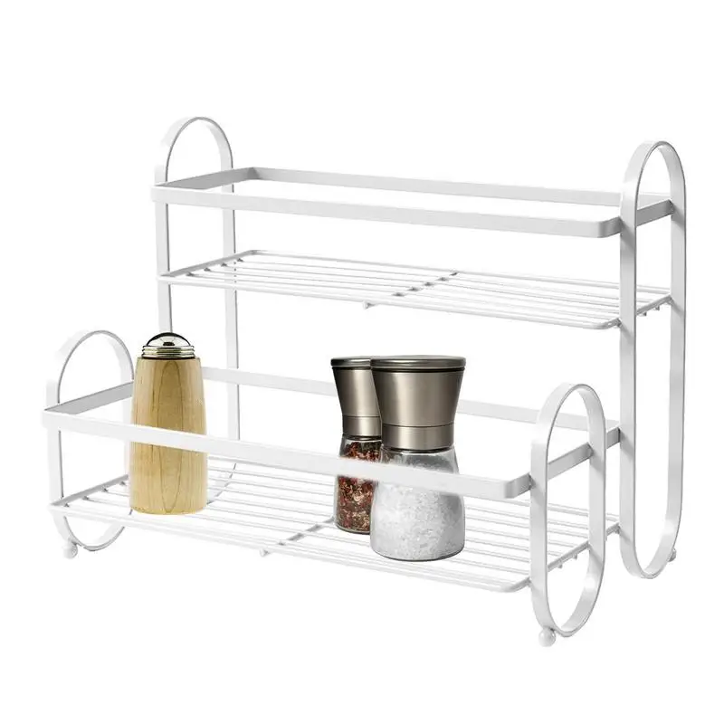 Spice Organizer Double-Layer Seasoning Rack Bathroom Organizer Kitchen Organizer Bathroom Vanity Organizer For Kitchen Bath Room
Spice Organizer Double-Layer Seasoning Rack Bathroom Organizer Kitchen Organizer Bathroom Vanity Organizer For Kitchen Bath Room