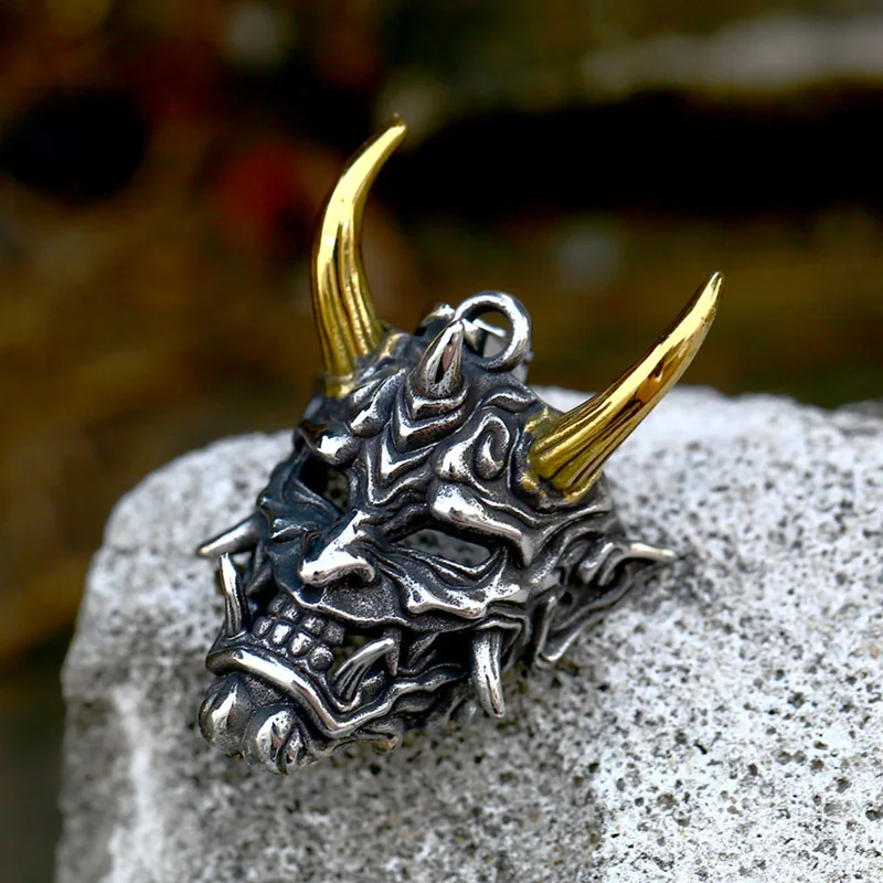 Cool Japanese Anger Hannya Ghost Skull Mask Pendant Necklace Gothic Punk Men Stainless Steel Skull Necklace Rock Biker Jewelry
Cool Japanese Anger Hannya Ghost Skull Mask Pendant Necklace Gothic Punk Men Stainless Steel Skull Necklace Rock Biker Jewelry