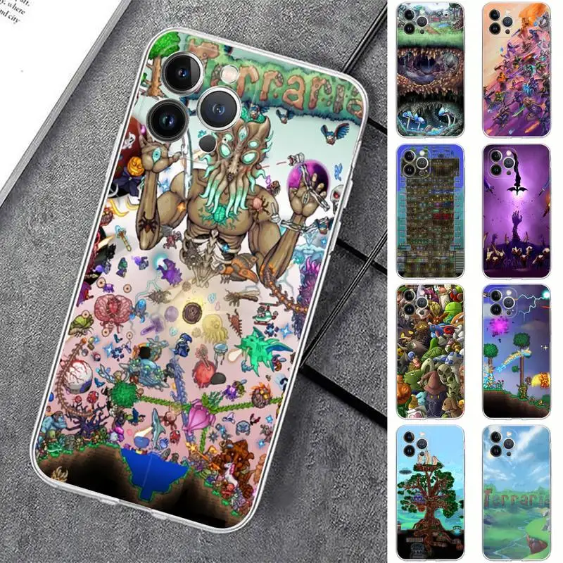 Game Terraria Phone Case For iPhone 14 13 12 Mini 11 Pro XS Max X XR SE 6 7 8 Plus Soft Silicone Cover
Game Terraria Phone Case For iPhone 14 13 12 Mini 11 Pro XS Max X XR SE 6 7 8 Plus Soft Silicone Cover