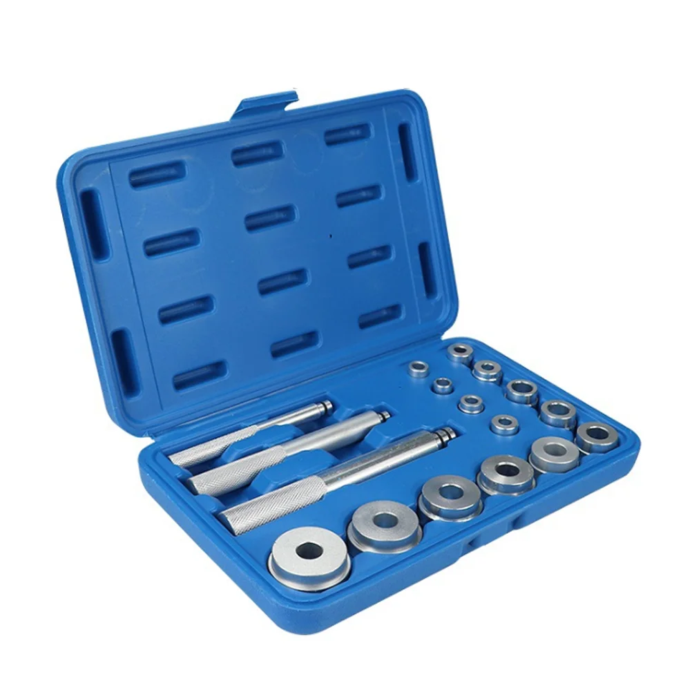 17Pcs Car Bearing Detacher Truck Bearings Disassembling Tool Bearing Dismounting Tools (Blue)
17Pcs Car Bearing Detacher Truck Bearings Disassembling Tool Bearing Dismounting Tools (Blue)