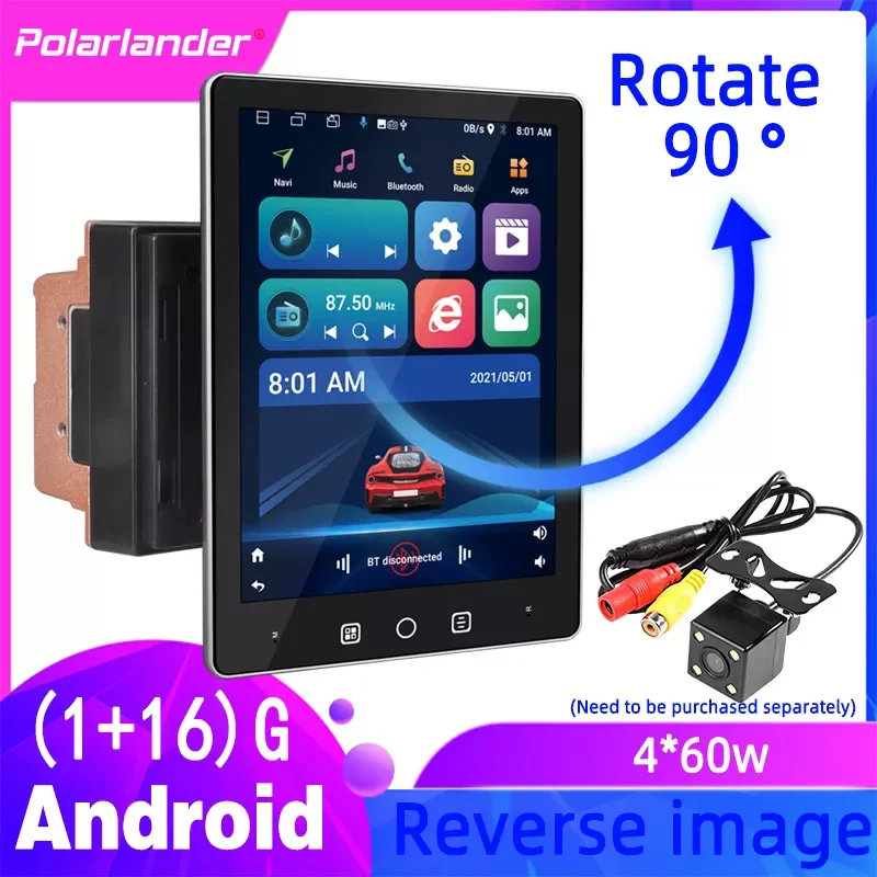 NEW2023 Car Radio with Bluetooth 9.5'' 2din Android Multimedia MP3 MP5 Player USB 1+16G TF GPS IPS Touch Screen 90° Ro
NEW2023 Car Radio with Bluetooth 9.5'' 2din Android Multimedia MP3 MP5 Player USB 1+16G TF GPS IPS Touch Screen 90° Ro