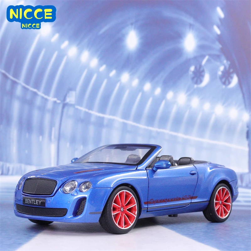Nicce 1:24 Bentley ISR Convertible Alloy Car Model Diecast Toy Vehicle High Simitation Cars Toys for Children Kids Gifts F239
Nicce 1:24 Bentley ISR Convertible Alloy Car Model Diecast Toy Vehicle High Simitation Cars Toys for Children Kids Gifts F239