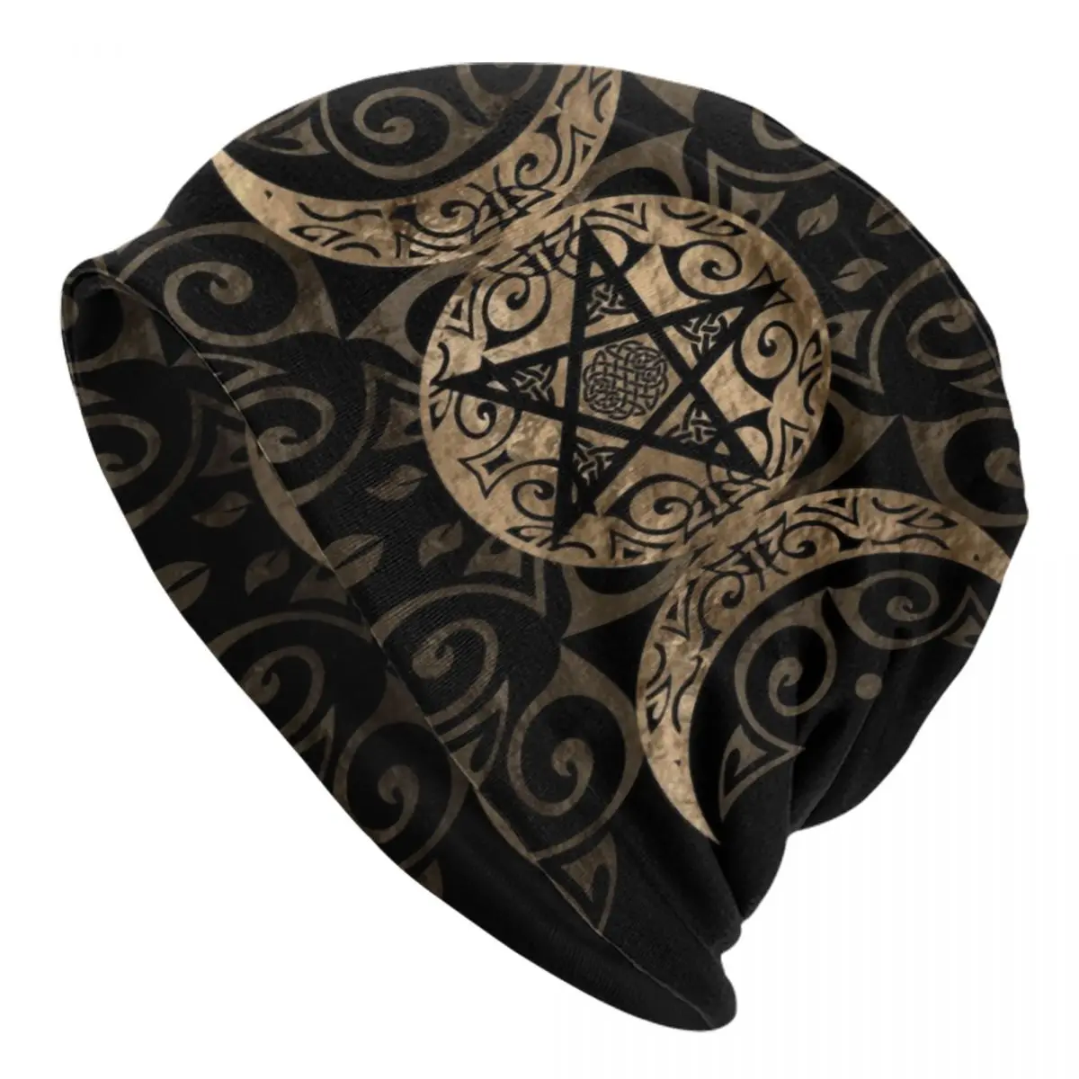 Triple Moon Goddess Pentagram Bonnet Hats Street Knitted Hat For Men Women Winter Warm Pagan Wiccan Skullies Beanies Caps 1
Triple Moon Goddess Pentagram Bonnet Hats Street Knitted Hat For Men Women Winter Warm Pagan Wiccan Skullies Beanies Caps 1