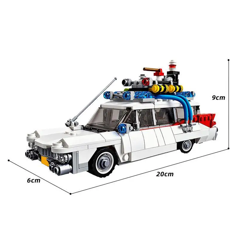 Технические автомобили город ghostbugeed Ecto-1 488 шт модель строительные блоки MOC Movie Vehicle Bricks DIY образовательные игрушки для детей
Технические автомобили город ghostbugeed Ecto-1 488 шт модель строительные блоки MOC Movie Vehicle Bricks DIY образовательные игрушки для детей