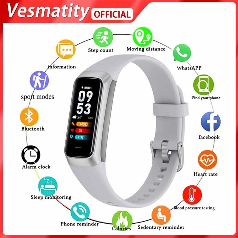 Смарт-часы Vesmatity C60 женские с AMOLED экраном 1,1 дюйма, пульсометром и тонометром
Смарт-часы Vesmatity C60 женские с AMOLED экраном 1,1 дюйма, пульсометром и тонометром