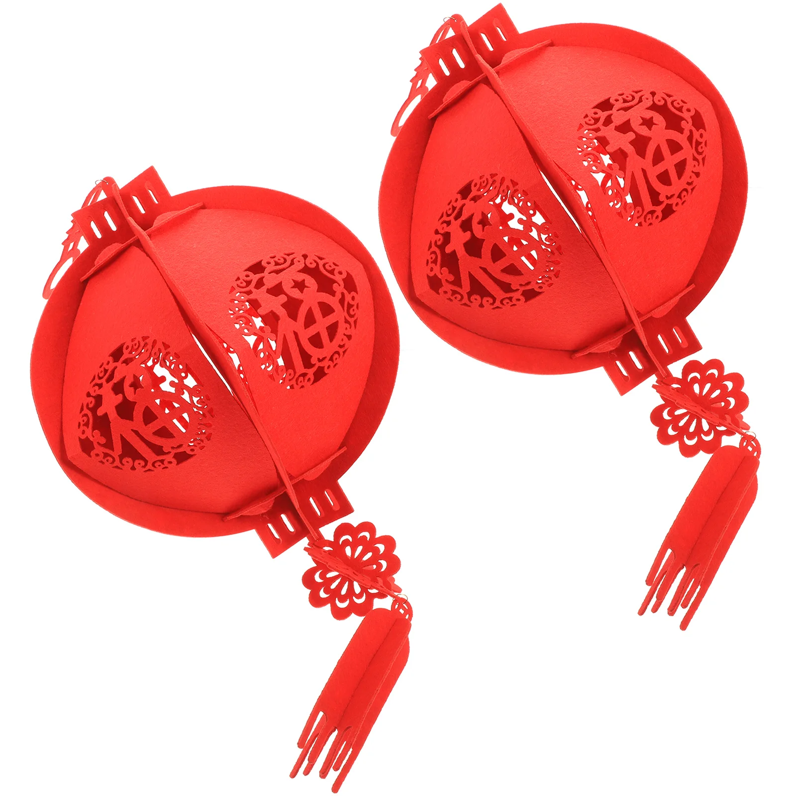 2 Pcs Felt Lantern Mini Traditional Pendant New Year Gift Hollow Out Hanging Ornament Hollow-out Design Rabbit Cloth 2023 Chic
2 Pcs Felt Lantern Mini Traditional Pendant New Year Gift Hollow Out Hanging Ornament Hollow-out Design Rabbit Cloth 2023 Chic