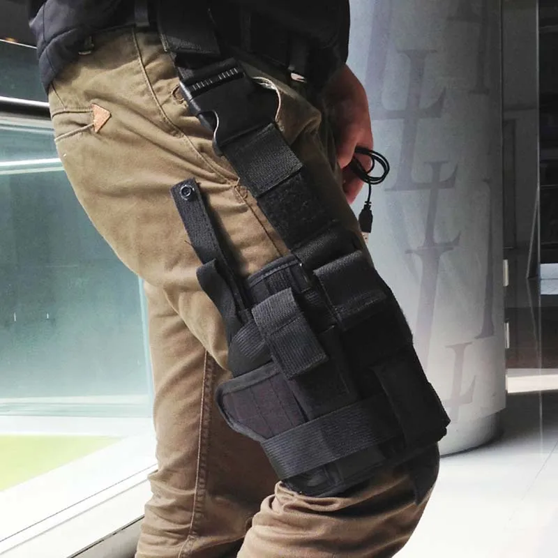 Tactical Tornado Leg Holster Glock Airsoft Pistol Gun Drop Leg Holster Pouch Adjustable Magic Strap Holster For Universal Gun
Tactical Tornado Leg Holster Glock Airsoft Pistol Gun Drop Leg Holster Pouch Adjustable Magic Strap Holster For Universal Gun