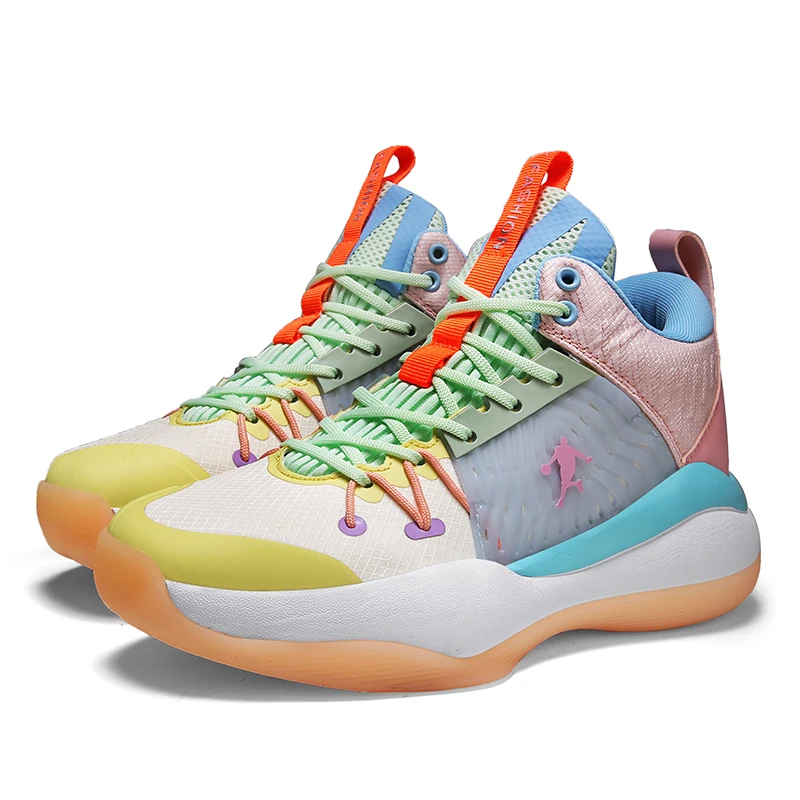 2022 Hot Sale Couples Basketball Shoe Non-Slip Kids Basketball Sneakers Breathable Basketball Boots Boys Designer Sport Trainers
2022 Hot Sale Couples Basketball Shoe Non-Slip Kids Basketball Sneakers Breathable Basketball Boots Boys Designer Sport Trainers