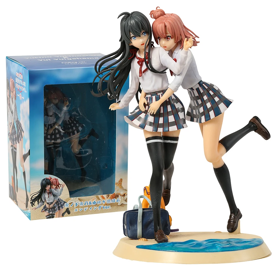 Фигурка Модели «Мой Подросток», романтическая комедия, фигурка SNAFU Yukino Yukinoshita & Yui Yuhigahama, игрушка из ПВХ, игрушки, Подарочная кукла
Фигурка Модели «Мой Подросток», романтическая комедия, фигурка SNAFU Yukino Yukinoshita & Yui Yuhigahama, игрушка из ПВХ, игрушки, Подарочная кукла