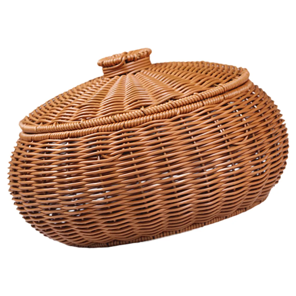 Rattan Storage Basket Small Lid Baskets Lids Organizing Woven Decorative Home Bins Hamper
Rattan Storage Basket Small Lid Baskets Lids Organizing Woven Decorative Home Bins Hamper