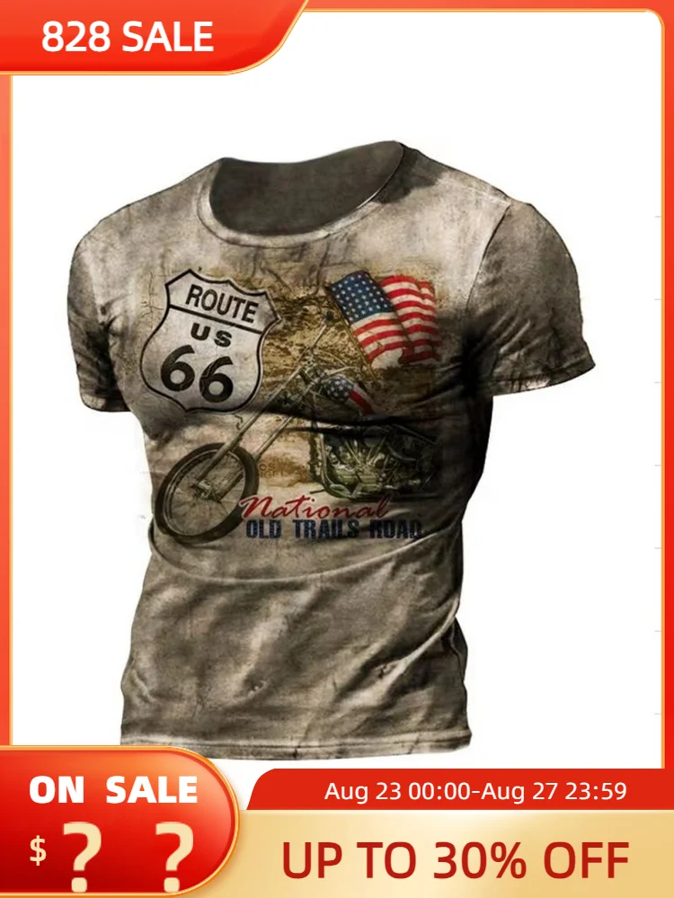Vintage Motorcycle T-shirt Biker 3d Printed Classic Moto T Shirts Loose Oversized T Shirt 66 Route Racing Short Sleeve Camiseta
Vintage Motorcycle T-shirt Biker 3d Printed Classic Moto T Shirts Loose Oversized T Shirt 66 Route Racing Short Sleeve Camiseta