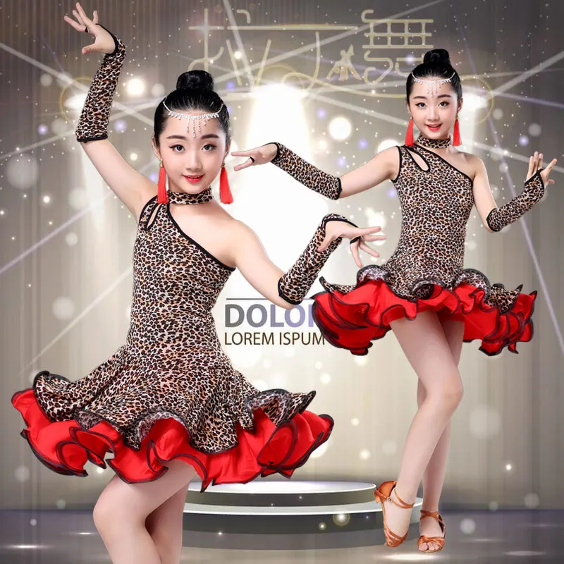 Leopard Grain Latin Dress Children Dance Dress For Girls JUSTSAIYAN Competition Girl Latin Dancing Dancewear Kids Latin Costume
Leopard Grain Latin Dress Children Dance Dress For Girls JUSTSAIYAN Competition Girl Latin Dancing Dancewear Kids Latin Costume