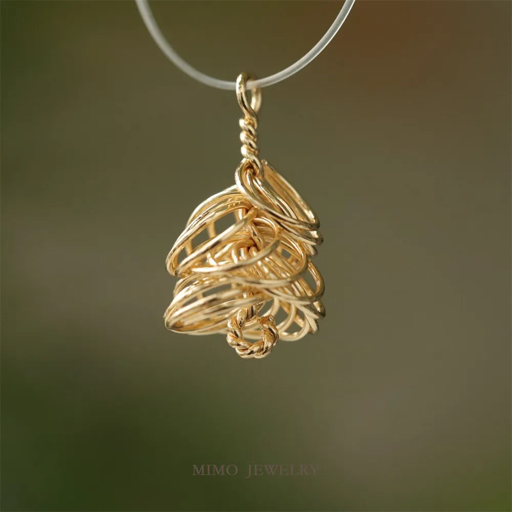 Color Preserving Copper Plated Real Gold Pure Hand Wound Tree Double Head Ring Pendant DIY Accessories
Color Preserving Copper Plated Real Gold Pure Hand Wound Tree Double Head Ring Pendant DIY Accessories